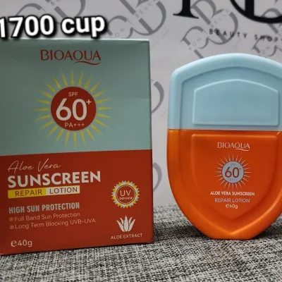 Protector solar de aloe vera 60 spf