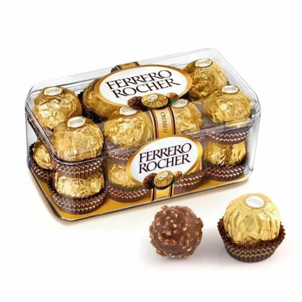 CAJA DE FERRERO ROCHER( 16 bombones) 