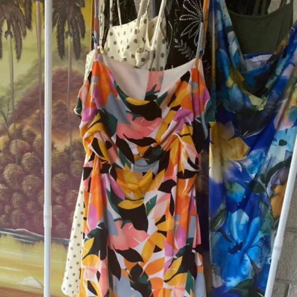 Vestido largo de mujer