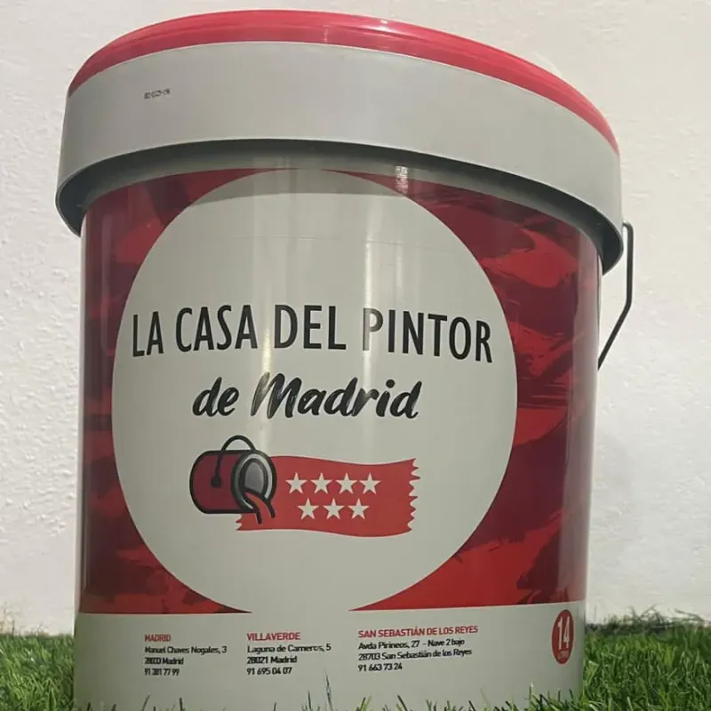 Pintura plástica mate extra 2 acrílico