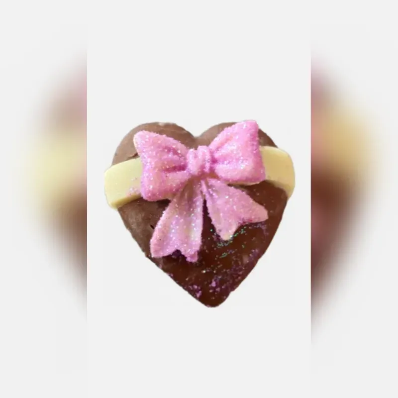 Bombón Corazón con Lazo
