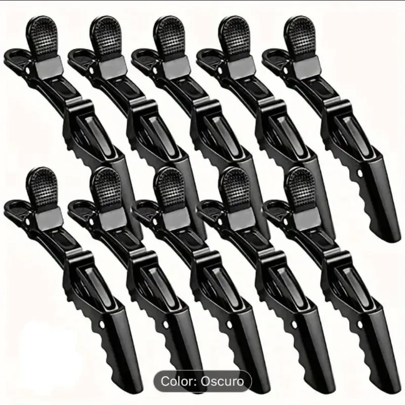 Presillas cocodrilo 10 piezas