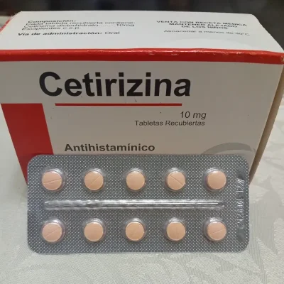  Citerizina (10 tabs de 10 mg)