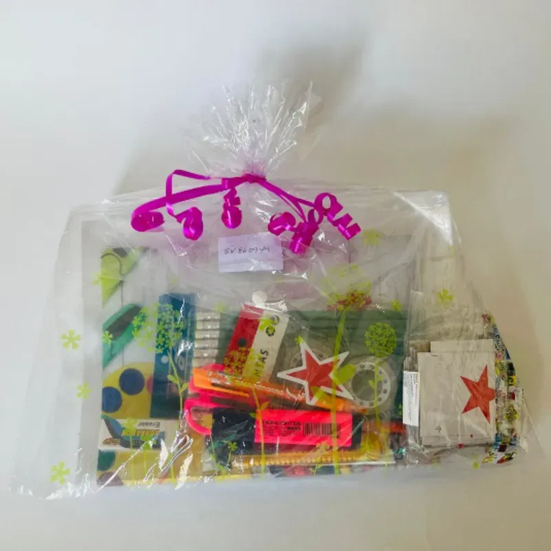 ✨ ENVOLTURA DE NAILON + CINTA DE COLORES ✨