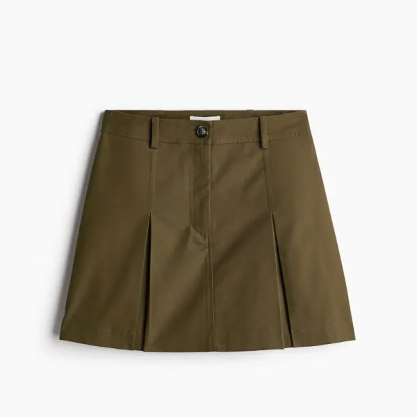 Falda de pliegues H&M