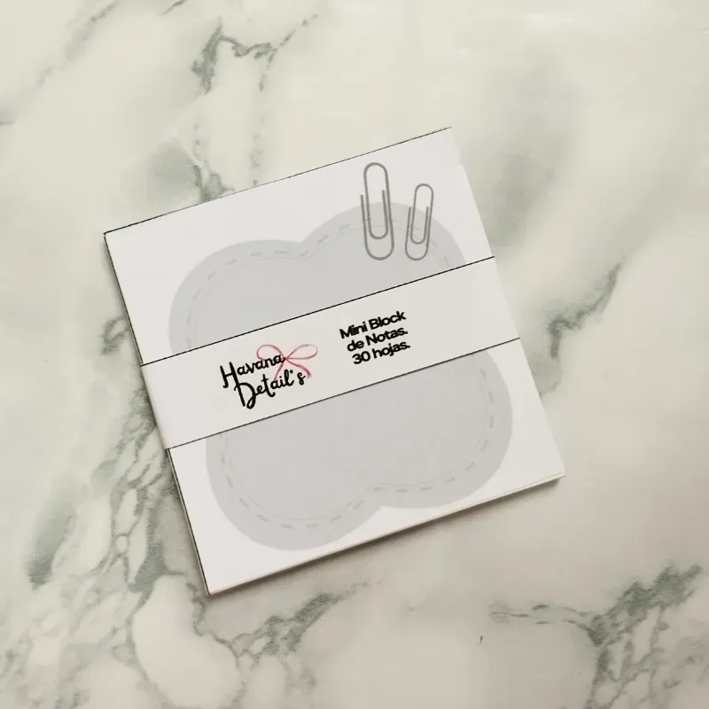 MINI BLOCK DE NOTAS CLIP