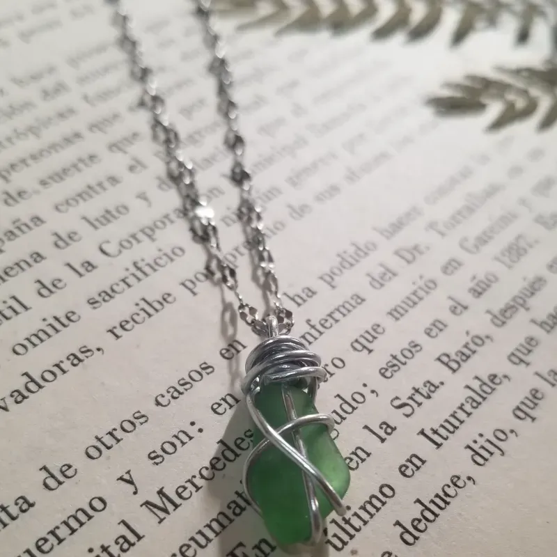 Collar de piedra marina 1