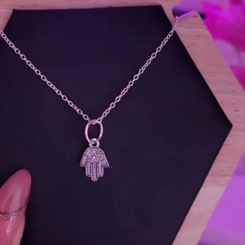 Cadena Con Dije MANO DE FATIMA