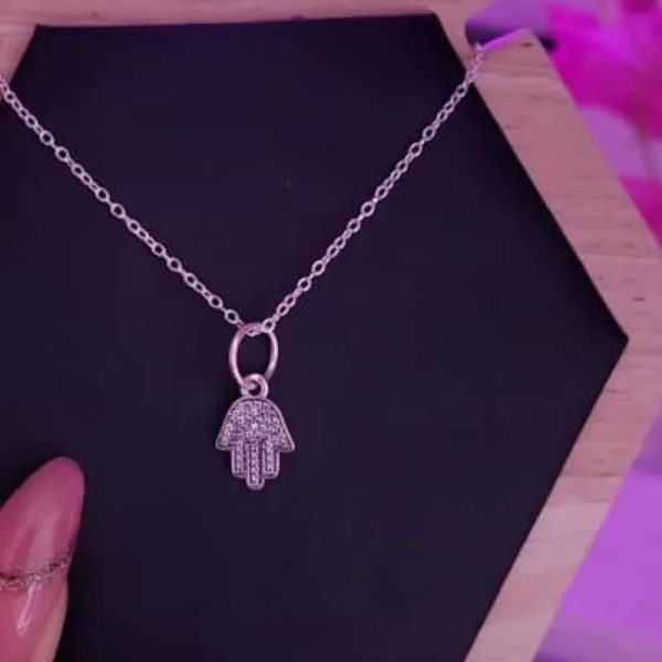 Cadena Con Dije MANO DE FATIMA