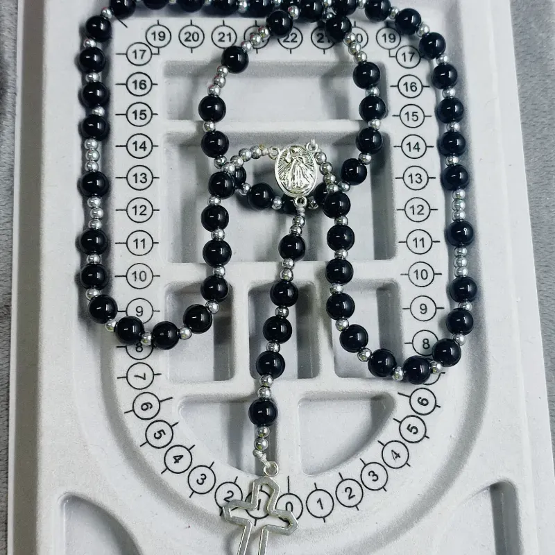 Rosario de piedras semipreciosas