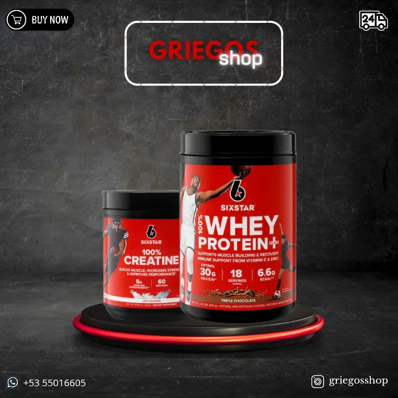 Combo Especial Six Star | Creatina + Whey Protein