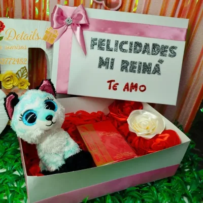 Cajita con dedicatoria