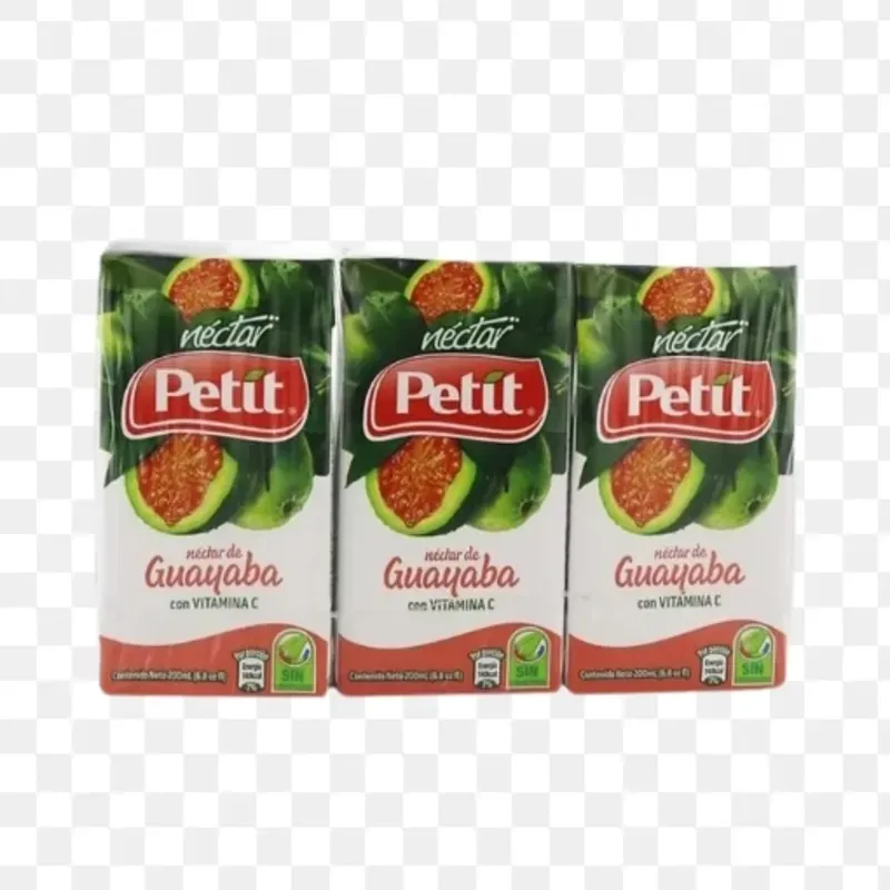 Jugos petit de guayaba blíster de 6x200ml