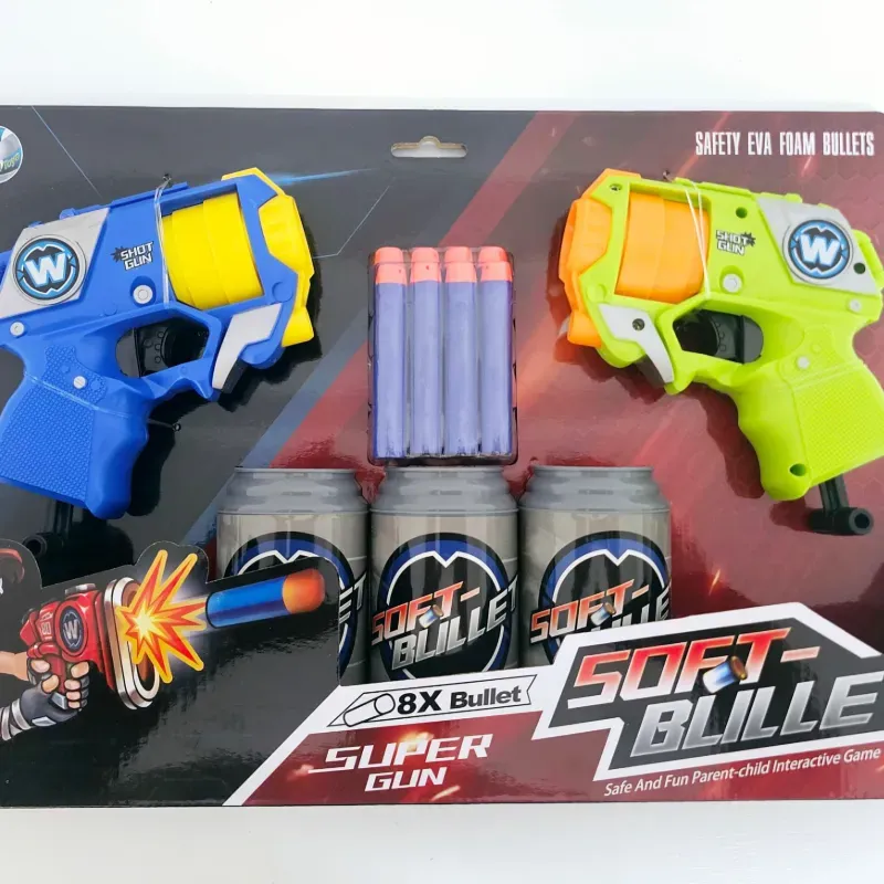 Set de pistolas y balas