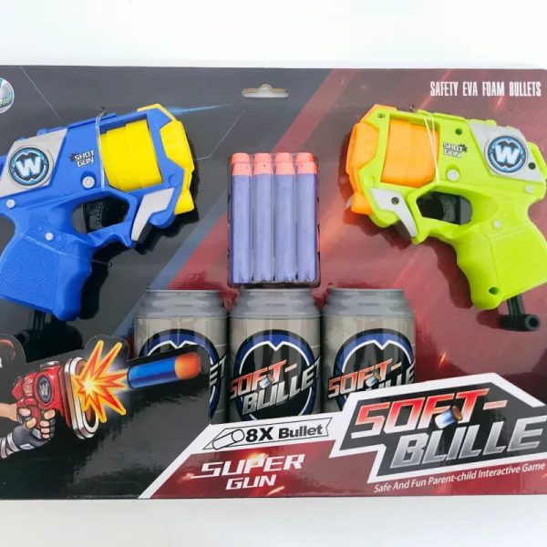 Set de pistolas y balas
