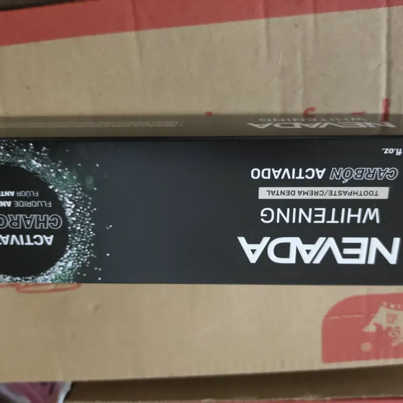 Pasta dental de carbón