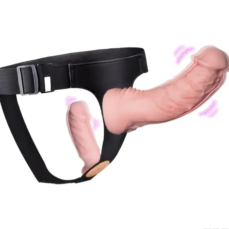 Conjunto de vibradores con arnés