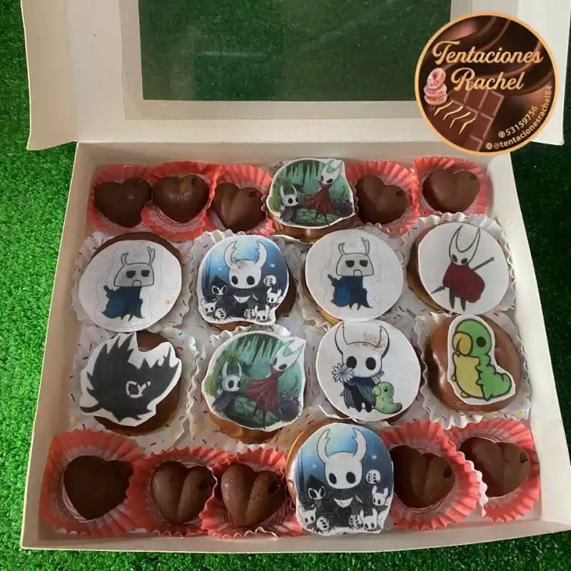 Hollow Knight en papel comestible