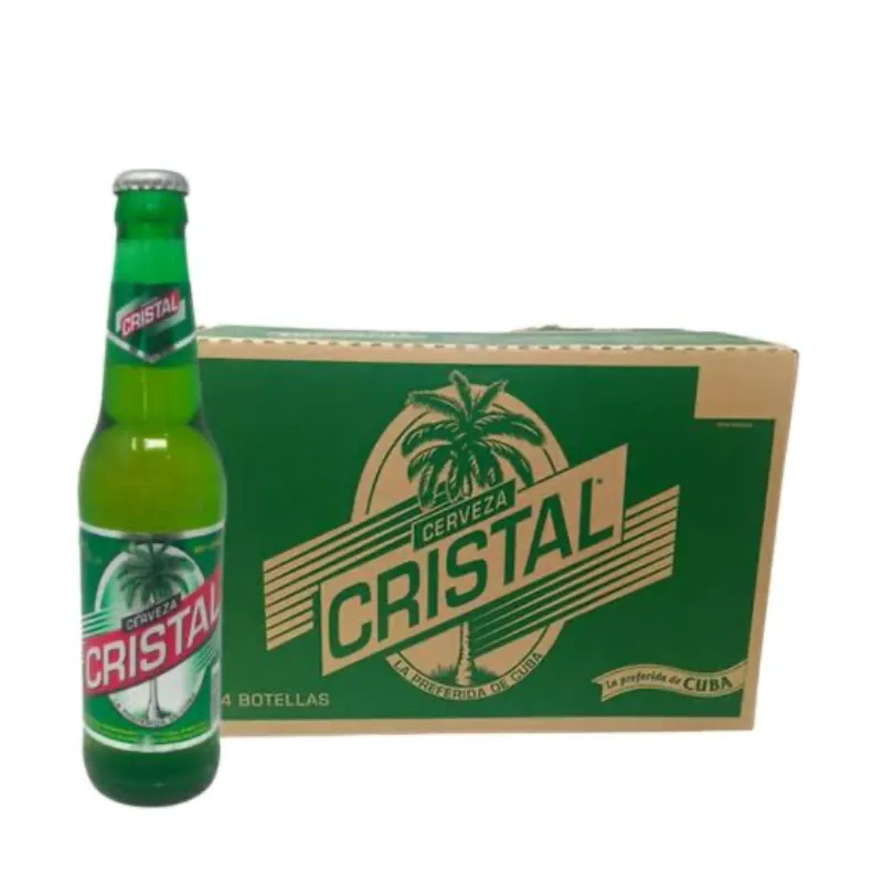 Cerveza Cristal Botella (24 unidades)