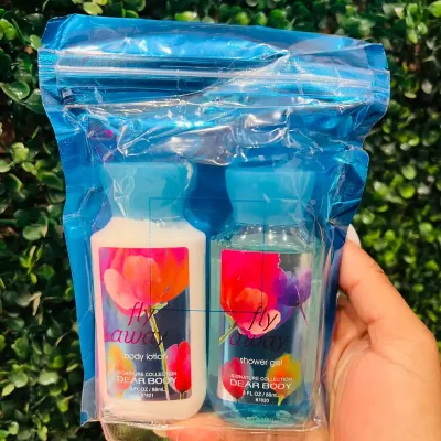 Set crema corporal perfumada+Gel de baño