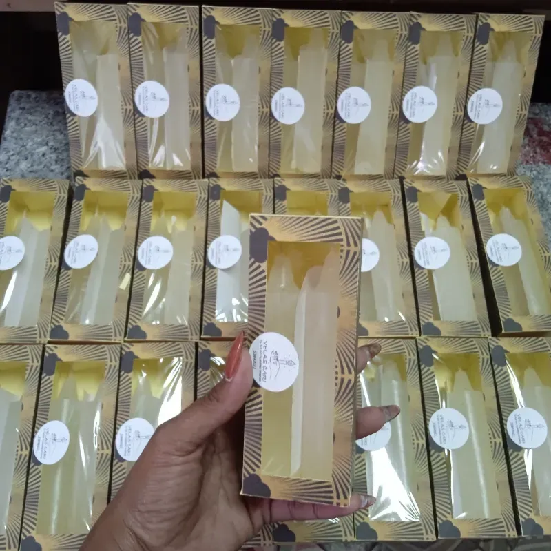 Estuche de 2 velas cilindricas