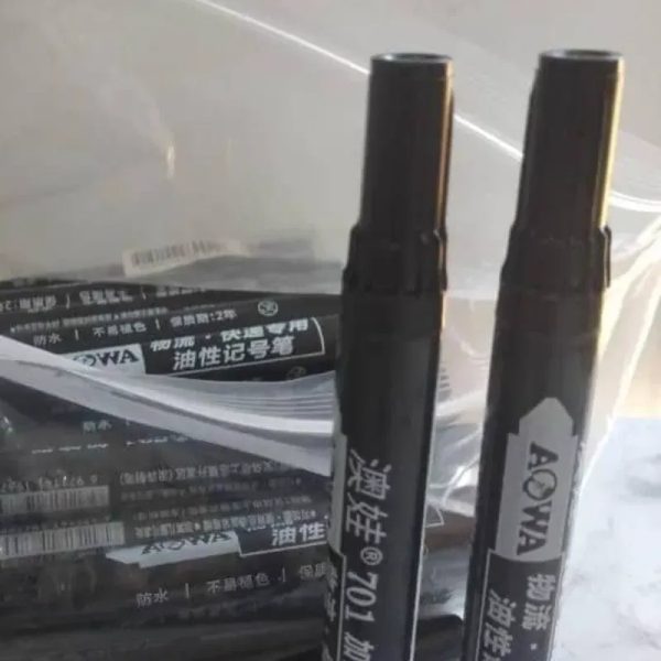 Marcador Permanente Negro