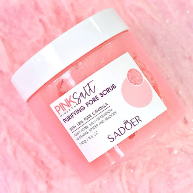 Exfoliante facial purificador de poros con 18% de centella