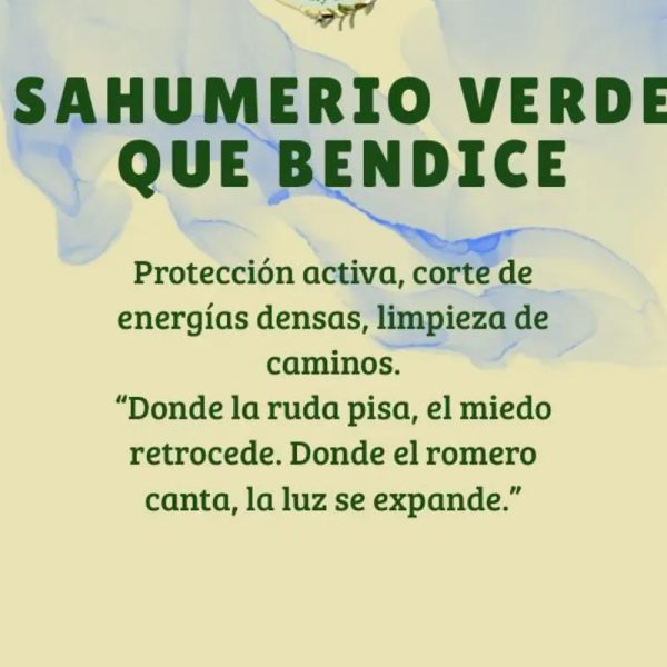 VERDE QUE BENDICE
