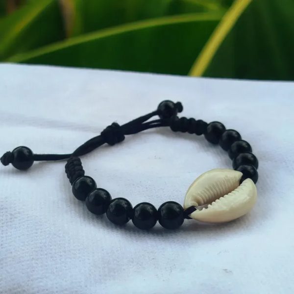 Pulsera Onix y Cauri
