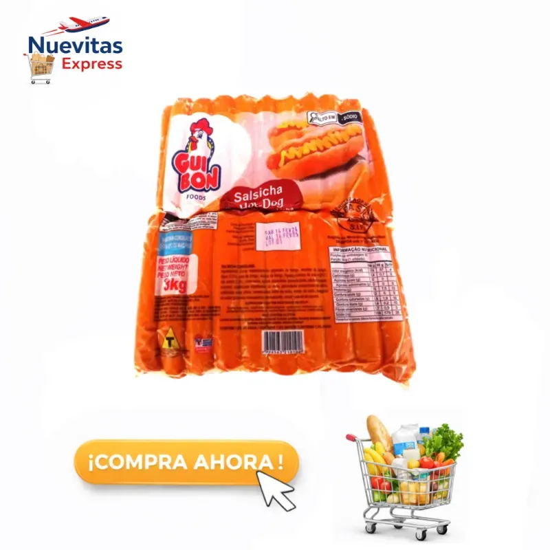 Paquete de Salchicha de 3kg