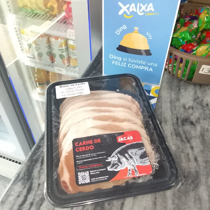 Jacas Bistec Lomo de cerdo 500 gr