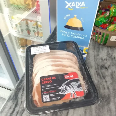 Jacas Bistec Lomo de cerdo 500 gr