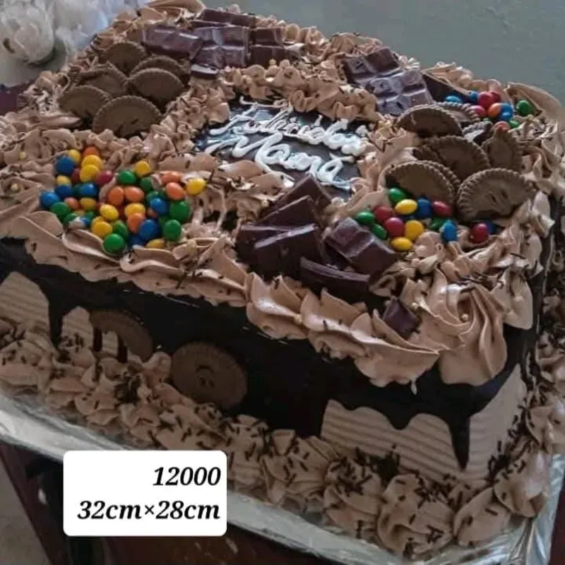 Cake cuadrado de confituras ✨