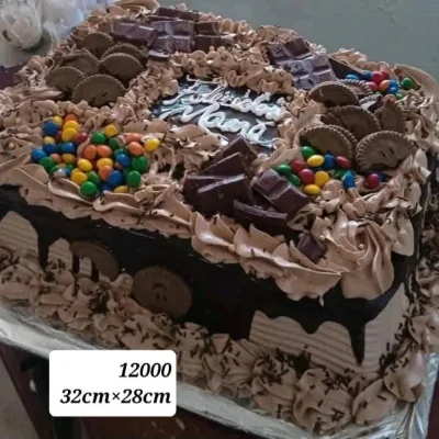 Cake cuadrado de confituras ✨