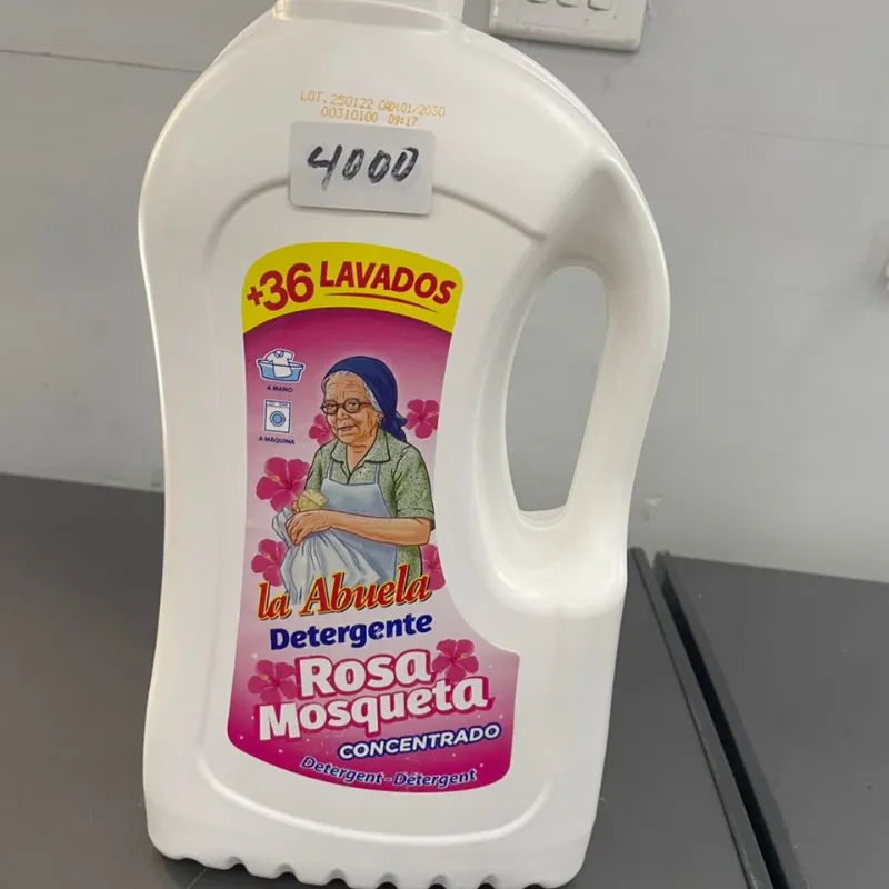 DETERGENTE LÍQUIDO ROSA MOSQUETA