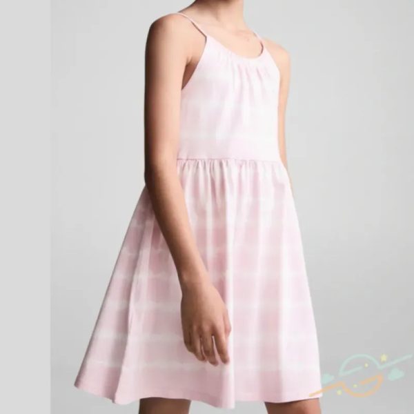 Vestido rosa MANGO