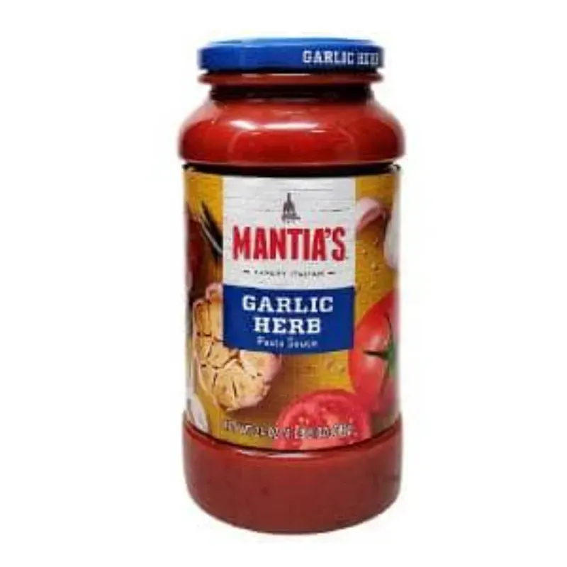 Pasta de Tomate Mantias Garlic & Herb 680 g