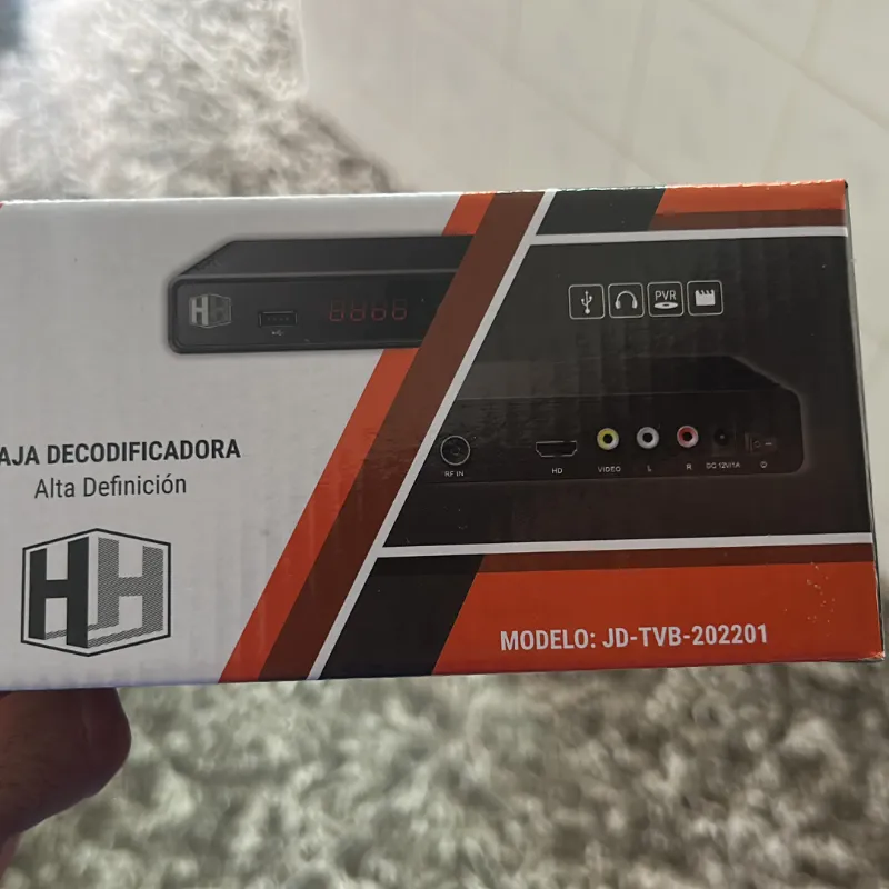 Caja decodificadora de tv digital HD