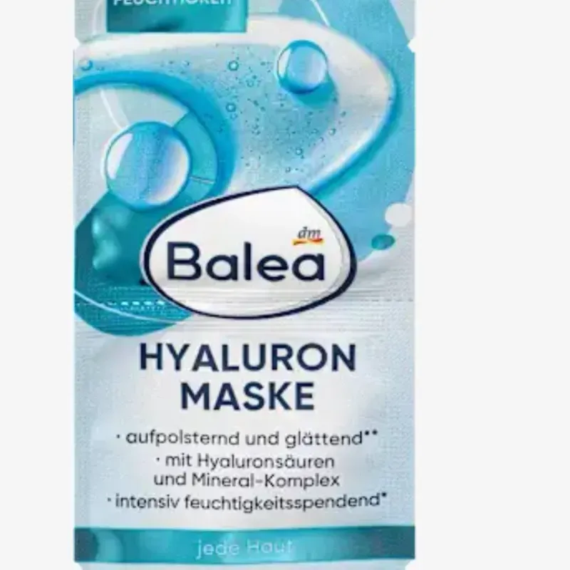 MASCARILLA FACIAL DE ÁCIDO HIALURÓNICO (2x8 ml), 16 ml