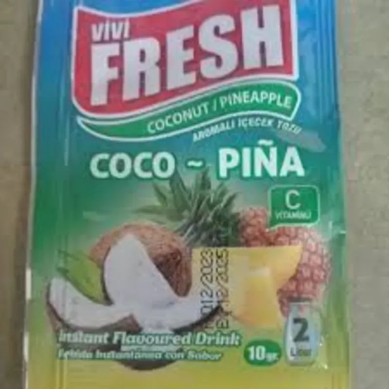 8202045 - Refresco Instantaneo Fresh Coco-Piña 10 g  - U/M: U