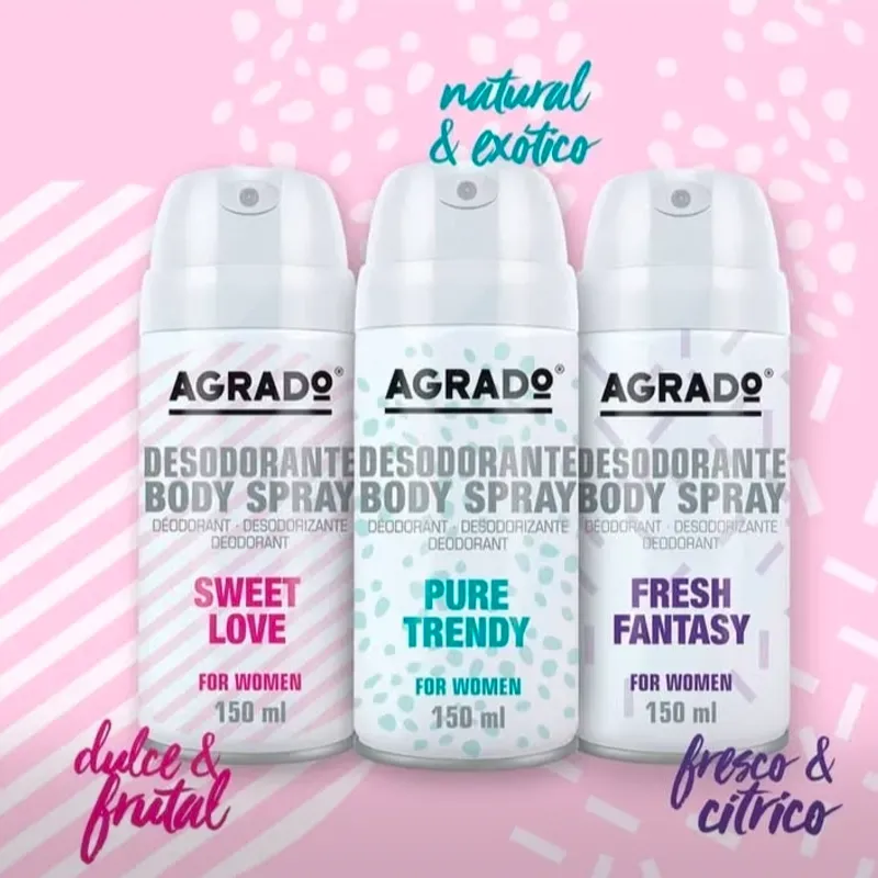 Desodorante spray Agrado Woman