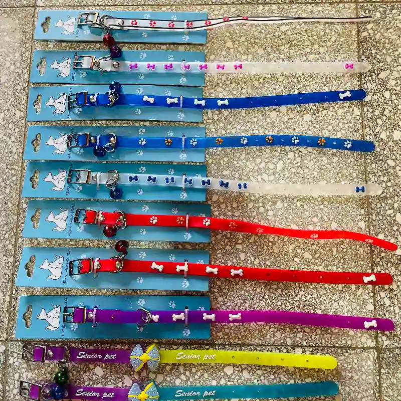 Collar de Silicona con cascabel