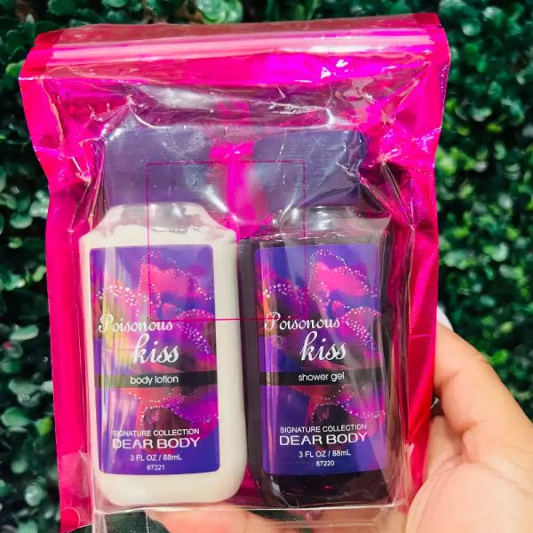Set crema corporal perfumada+Gel de baño