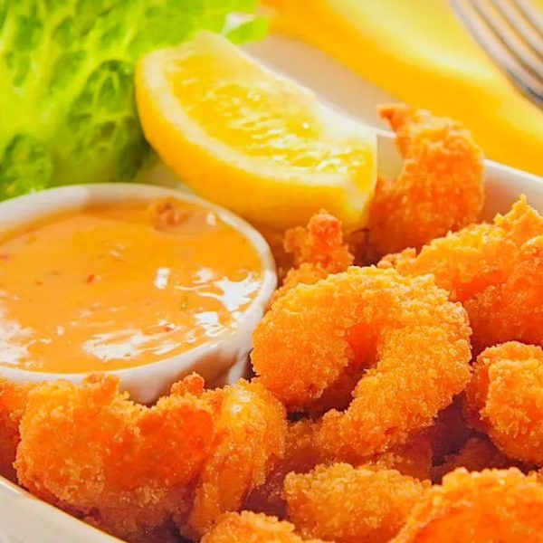 Camarones empanizados