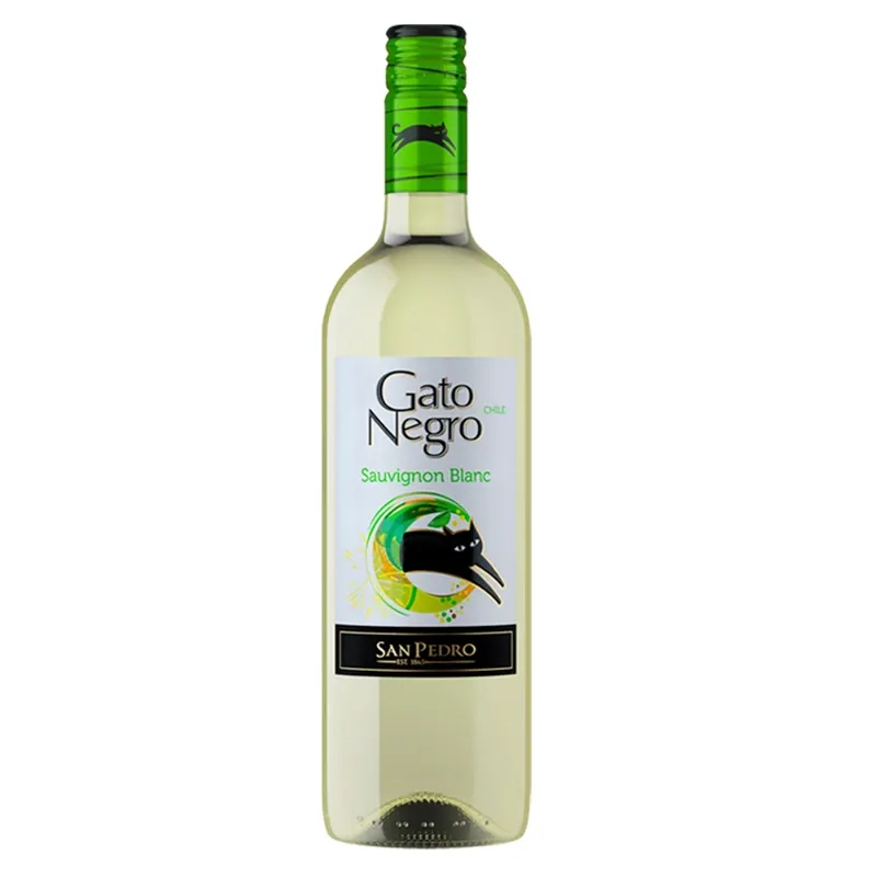 Vino Blanco Sauvignon Blanc GATO NEGRO 750ml/12Caja