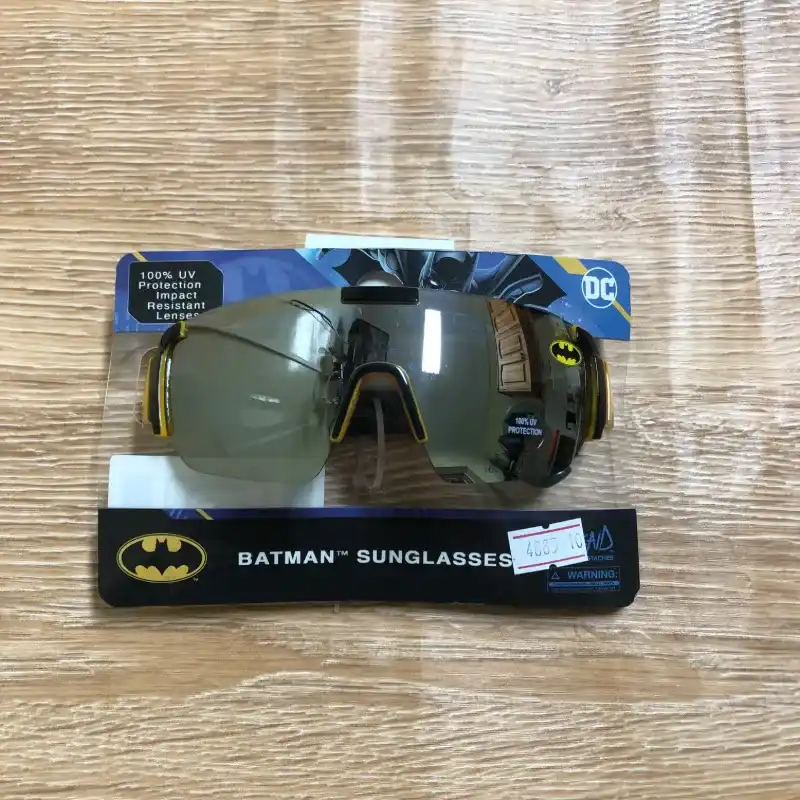 Gafas con Batman color amarillo