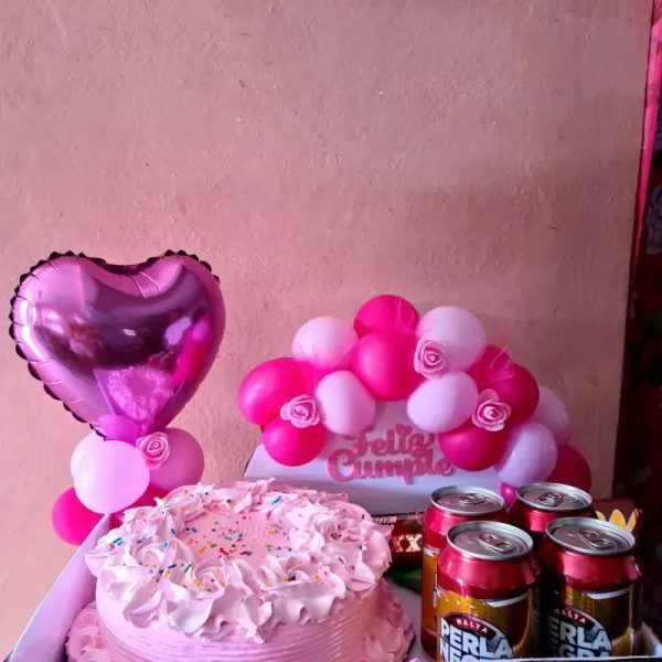 Caja con dulce
