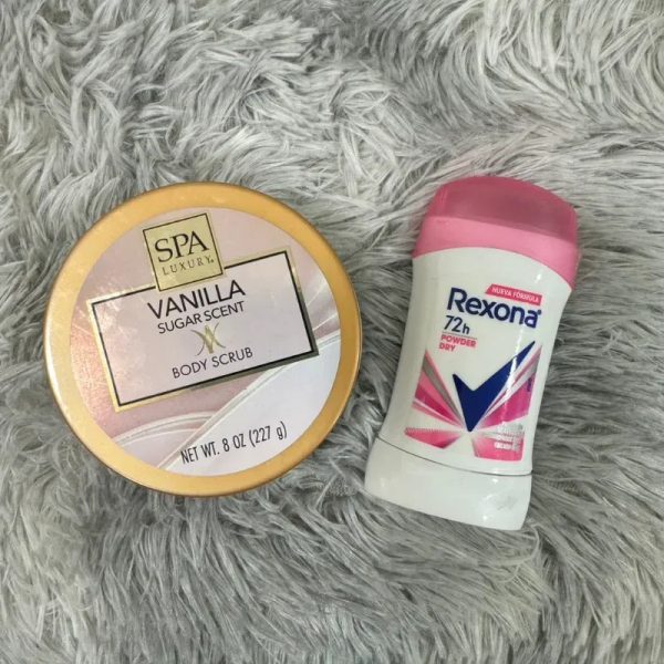  Set Exfoliación Vainilla + Protección – SPA Luxury & Rexona