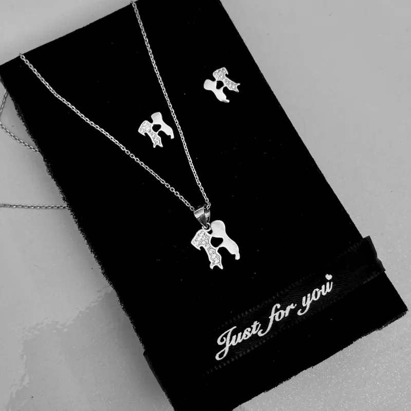 Conjuntos de cadena y aretes