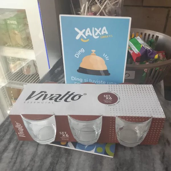 Set de vasos Vivalto 90ml
